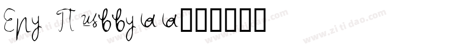 The Goddess字体转换